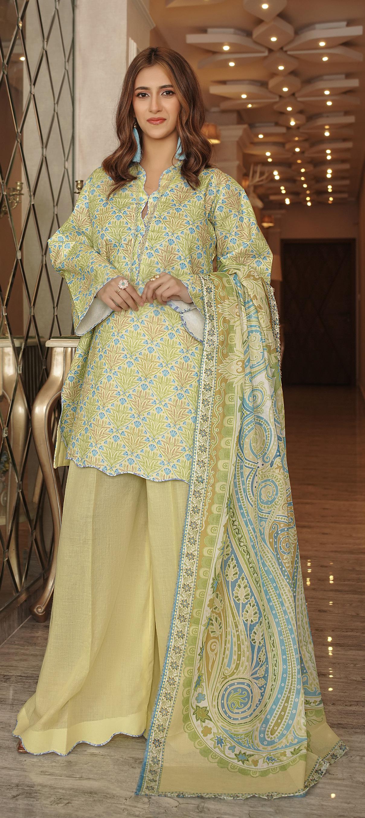 Lala Digital Printed Lawn 3PC
