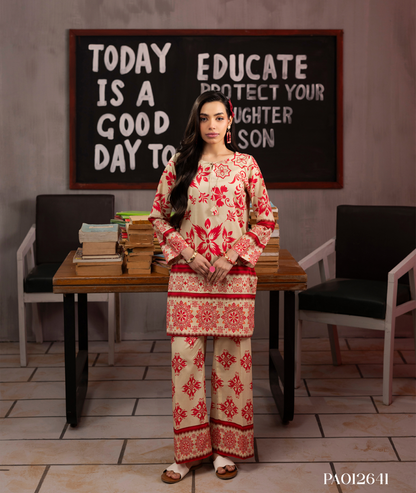 Parizad By Paltar Premium Printed Lawn 2PC