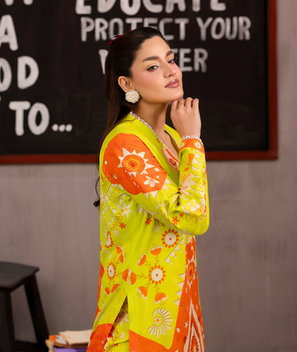 Parizad By Paltar Premium Printed Lawn 2PC