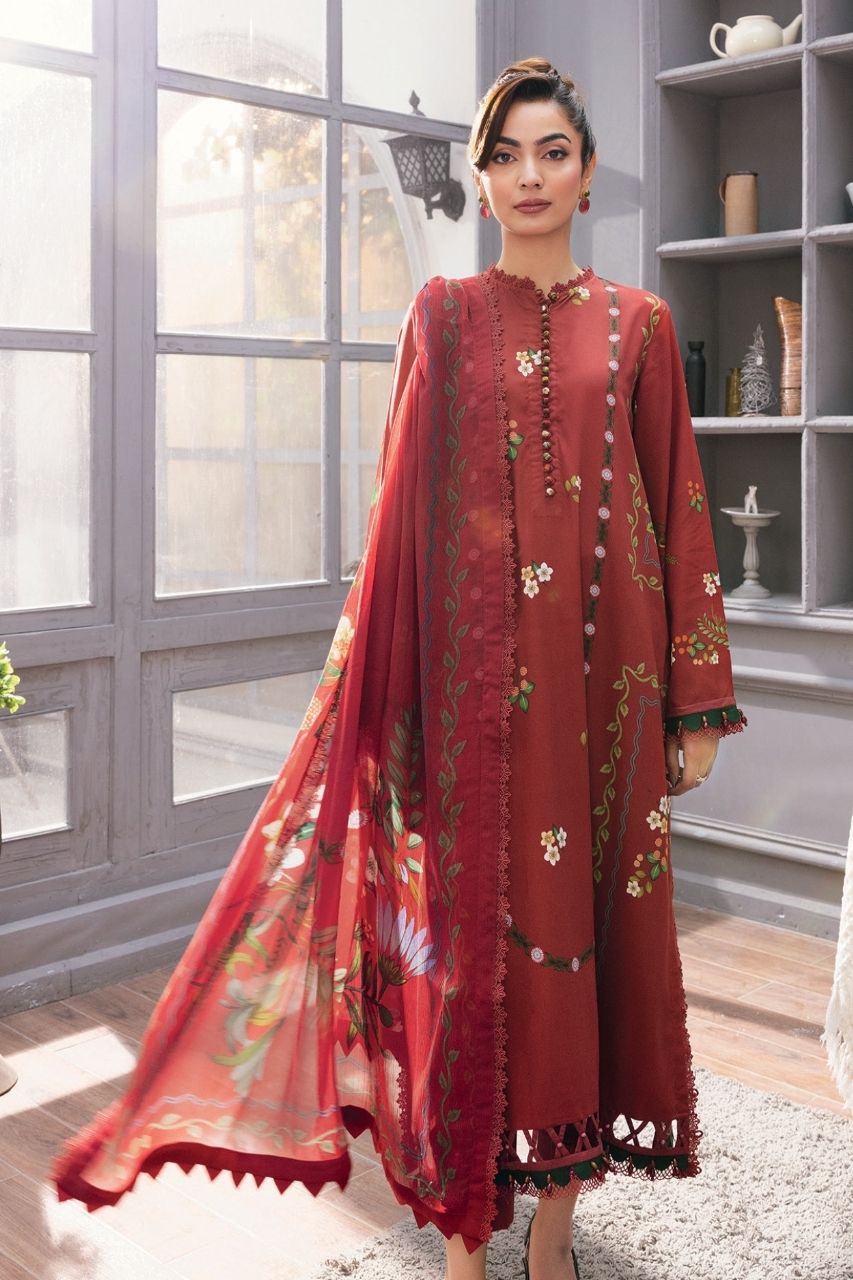 M Basics By Maria B Digital Printed Lawn 3PC