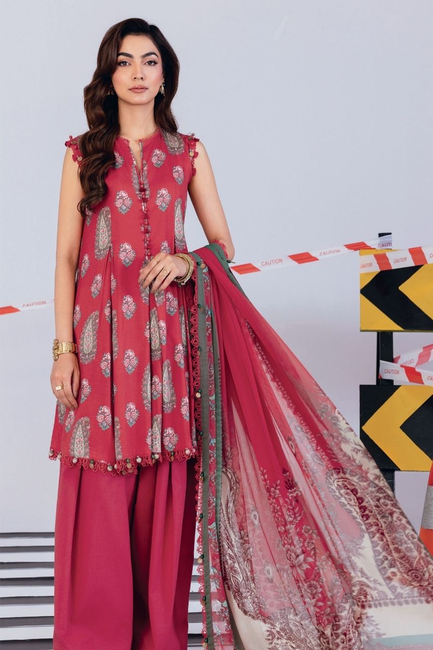 M Basics By Maria B Digital Printed Lawn 3PC