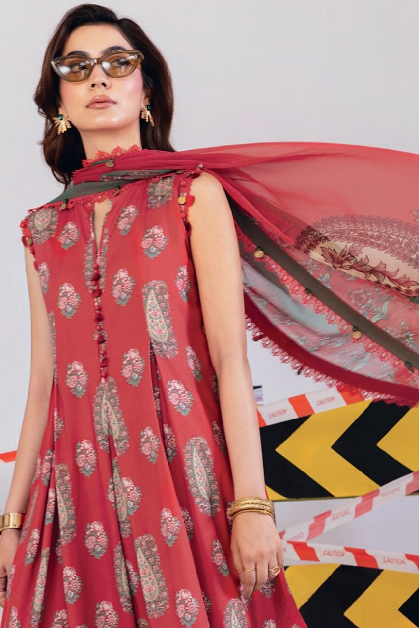M Basics By Maria B Digital Printed Lawn 3PC