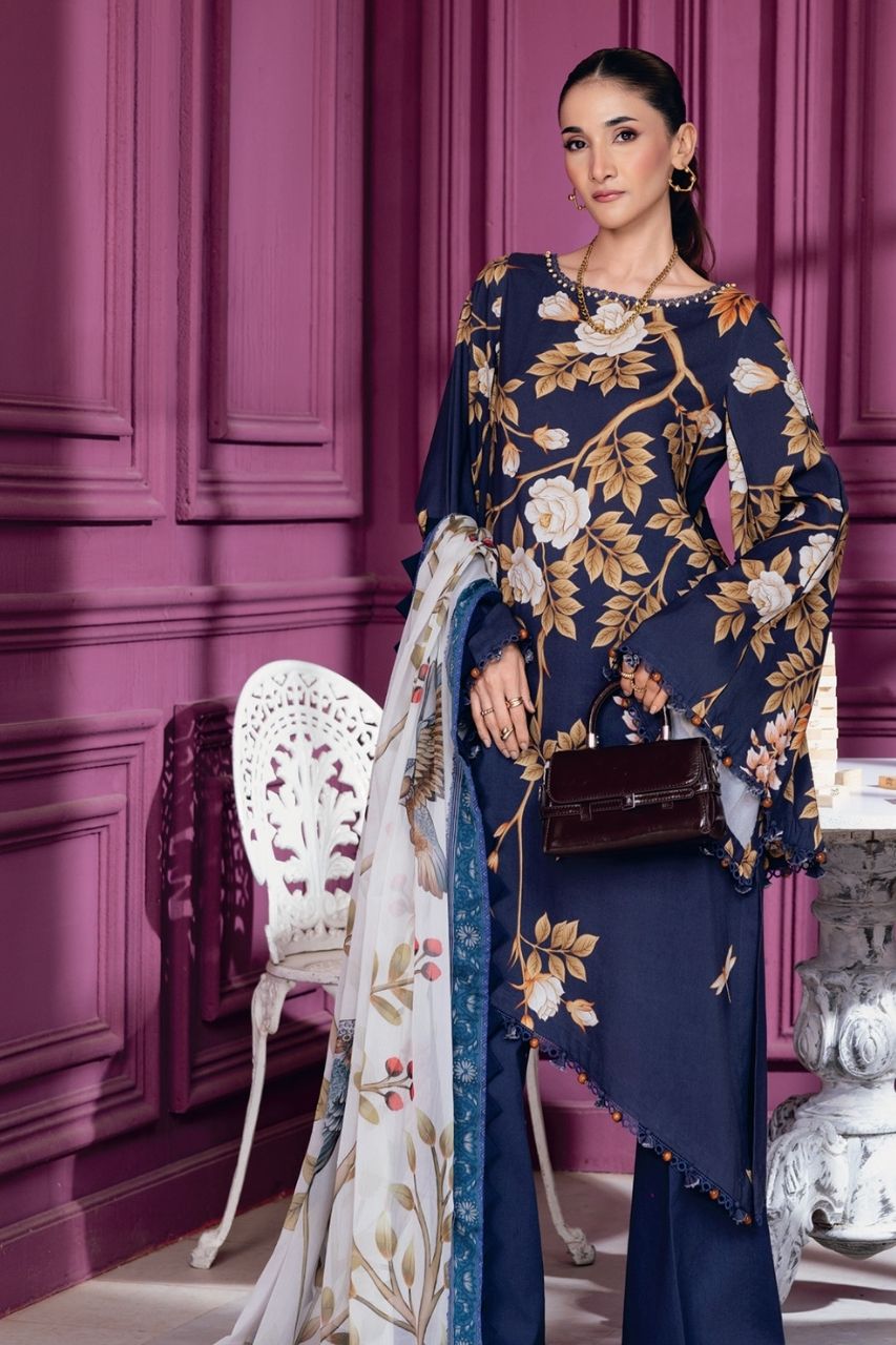 M Basics By Maria B Digital Printed Lawn 3PC