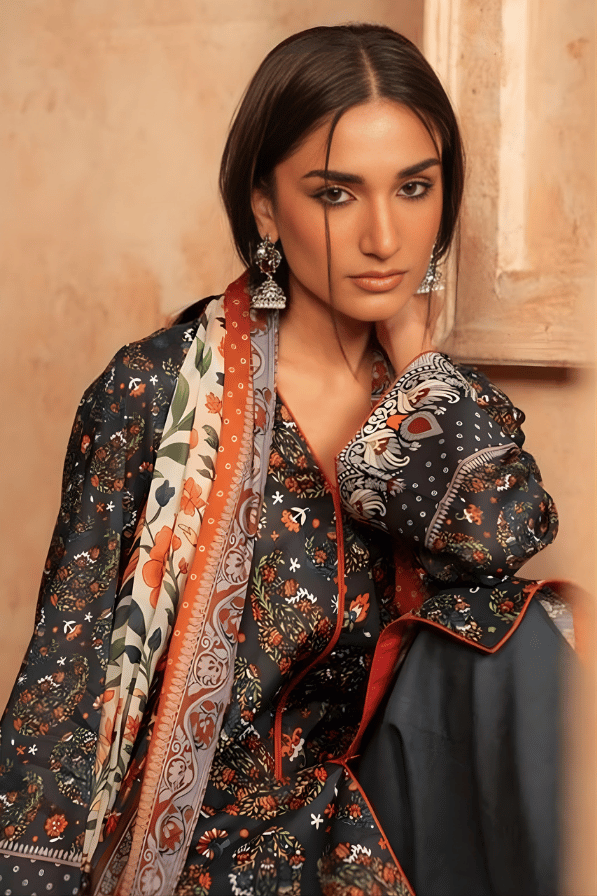 Raiha Premium Printed Lawn 3PC