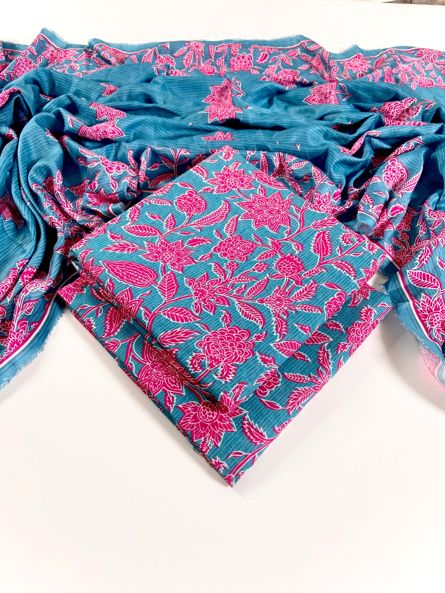 Bareeze Digital Printed Slub Khaddar 3PC