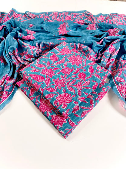 Bareeze Digital Printed Slub Khaddar 3PC