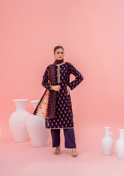 Sohaye Premium Printed Lawn 3PC
