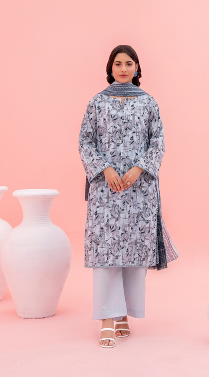 Sohaye Premium Printed Lawn 3PC