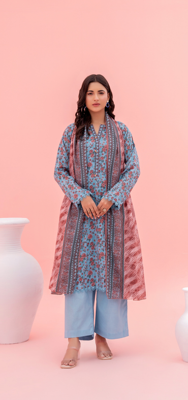 Sohaye Premium Printed Lawn 3PC