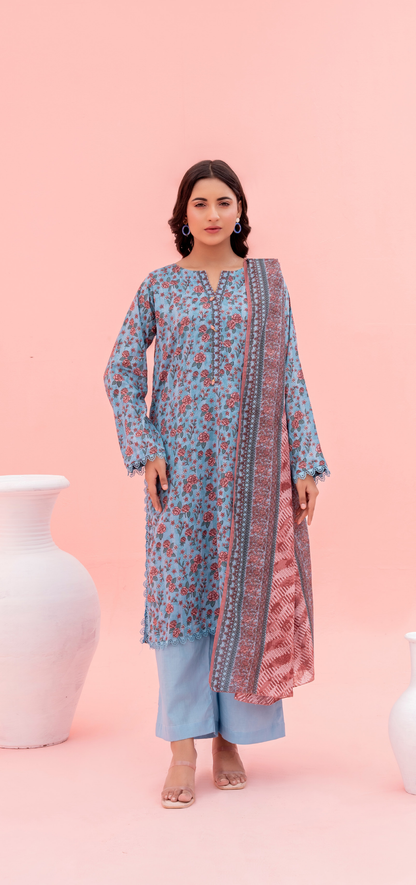 Sohaye Premium Printed Lawn 3PC