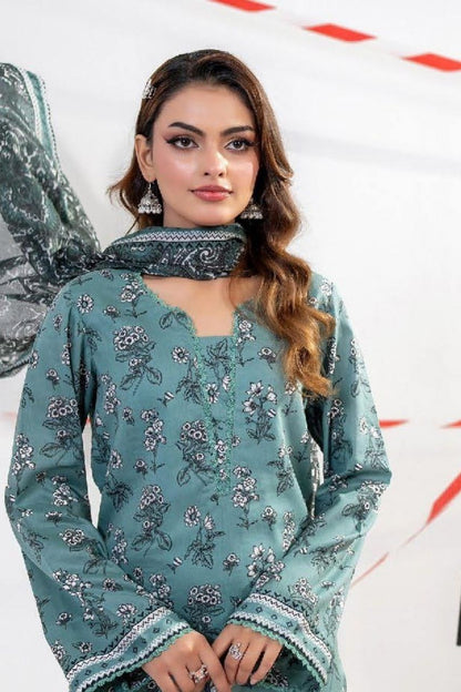 Zesh Airjet Printed Lawn 3PC