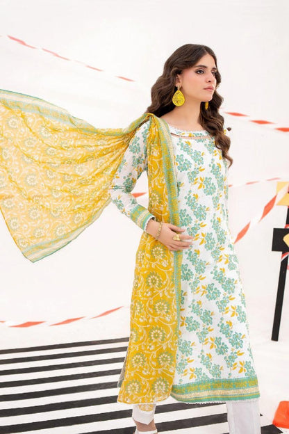 Zesh Airjet Printed Lawn 3PC