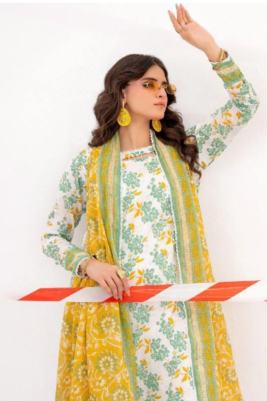 Zesh Airjet Printed Lawn 3PC