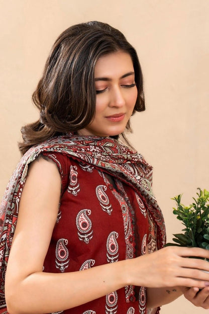 Zesh Airjet Printed Lawn 3PC