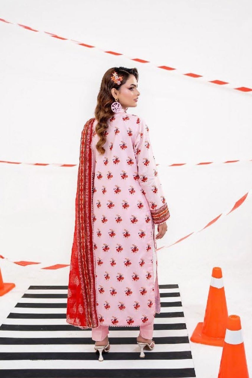 Zesh Airjet Printed Lawn 3PC