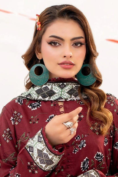 Zesh Airjet Printed Lawn 3PC