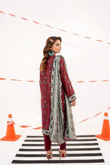 Zesh Airjet Printed Lawn 3PC