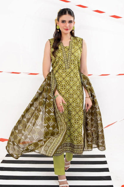 Zesh Airjet Printed Lawn 3PC