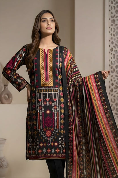 Marooj Gold Magic Printed Lawn 3PC