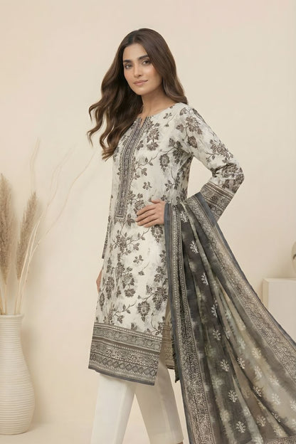 Marooj Gold Magic Printed Lawn 3PC