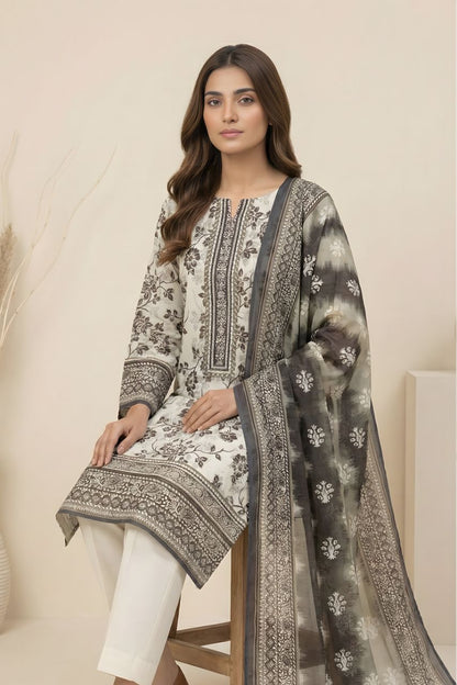 Marooj Gold Magic Printed Lawn 3PC