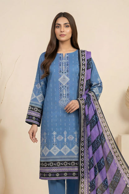 Marooj Gold Magic Printed Lawn 3PC