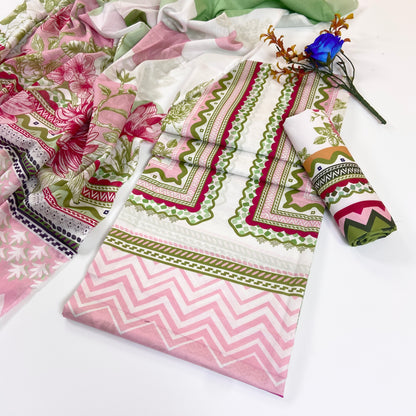 Elaf Premium Digital Printed Lawn 3PC