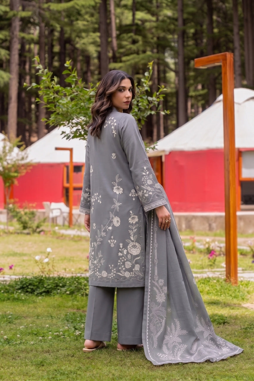 Zarish By Shanaya Digital Printed Karandi 3PC