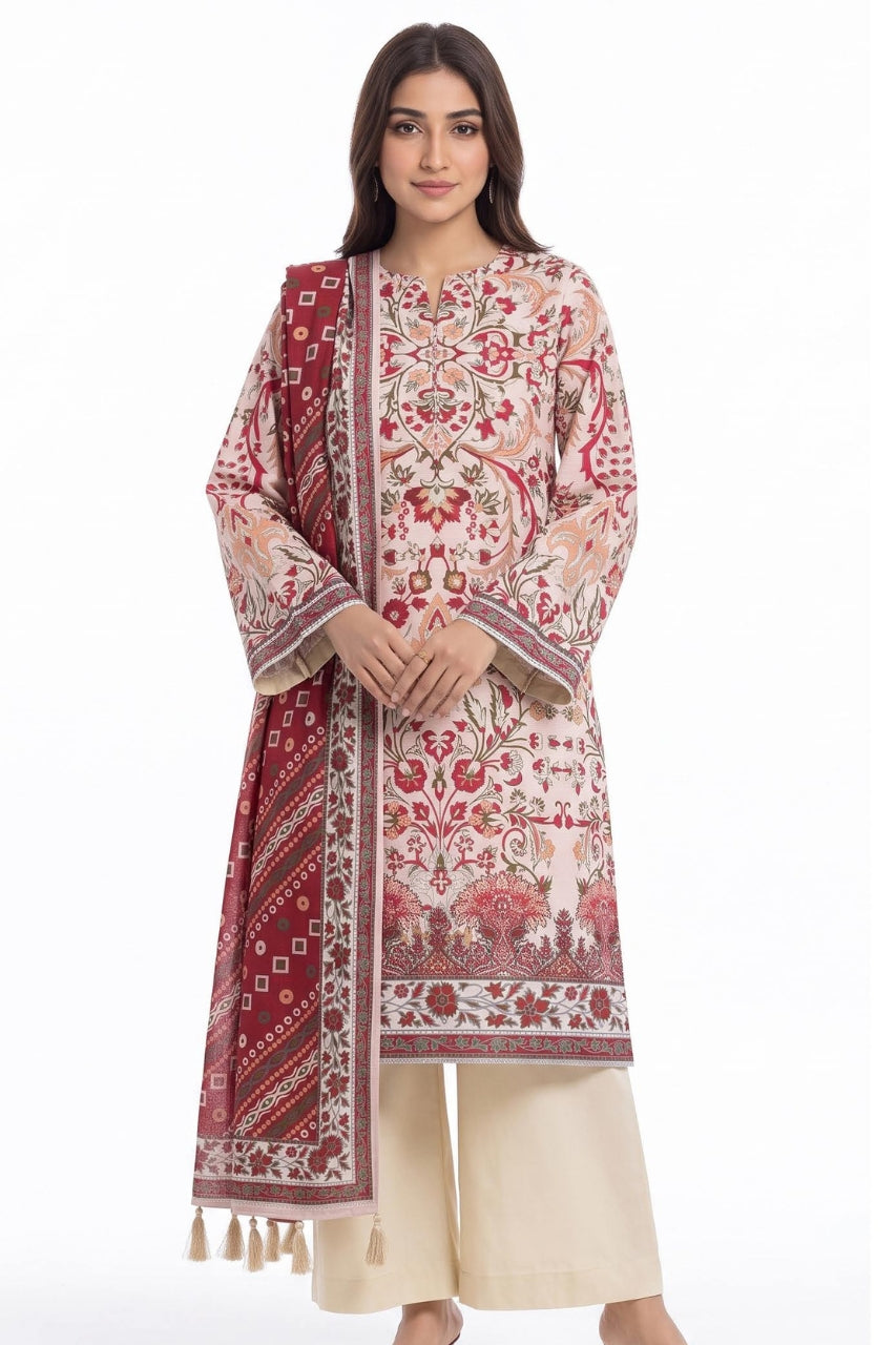 Bonanza Satrangi Digital Printed Khaddar 3PC