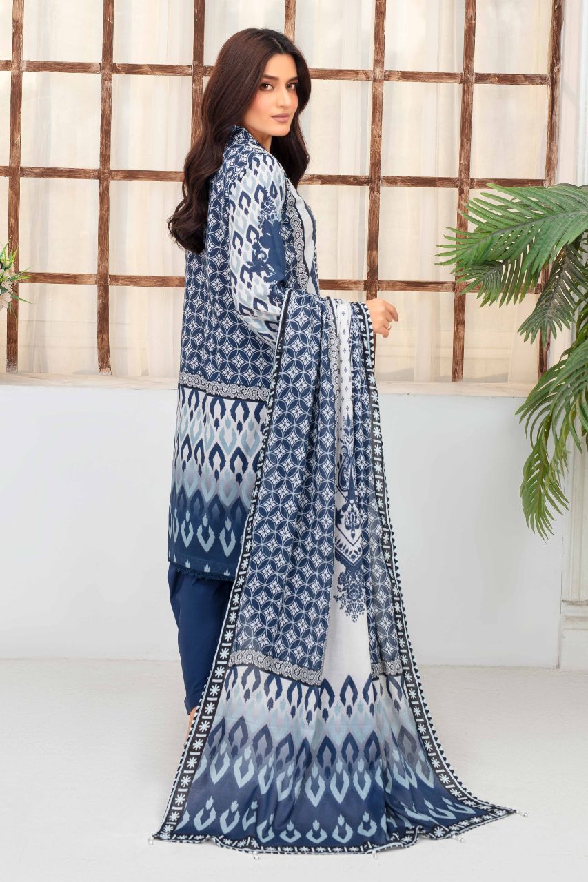 Fabiha By Feroza Digital Printed Lawn 3PC