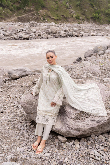 Shanaya Digital Emb Lawn 3PC