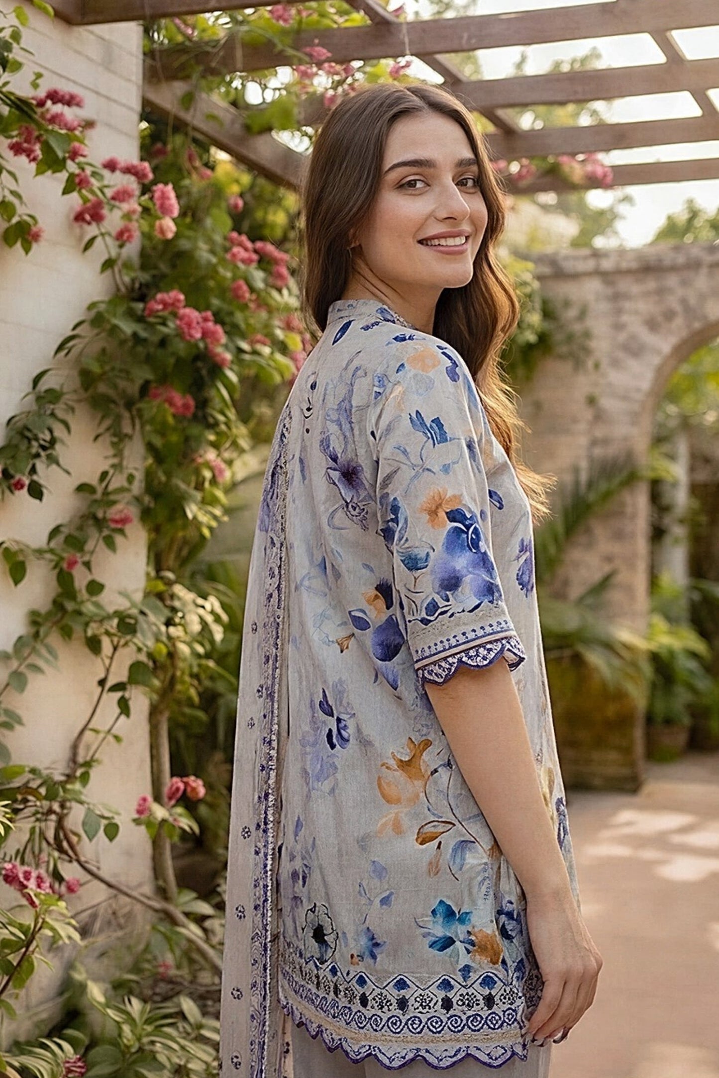 Zync By Florent Digital Printed Lawn 3PC