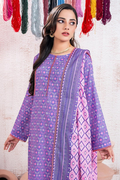 Zesh Printed Lawn 3-PC