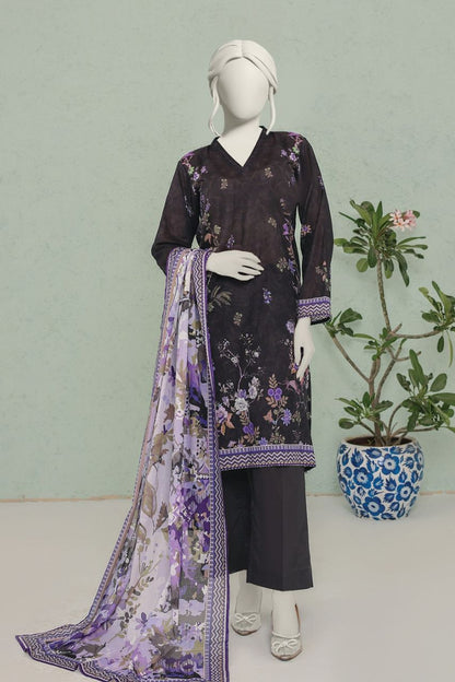 MTJ Premium Printed Lawn 3PC