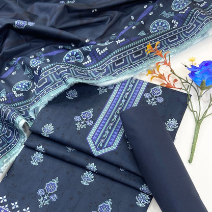 Anaya Noor Digital Printed Cotry Khaddar 3PC