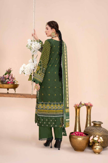 Ajrak By Premium Digital Printed Lawn 3PC