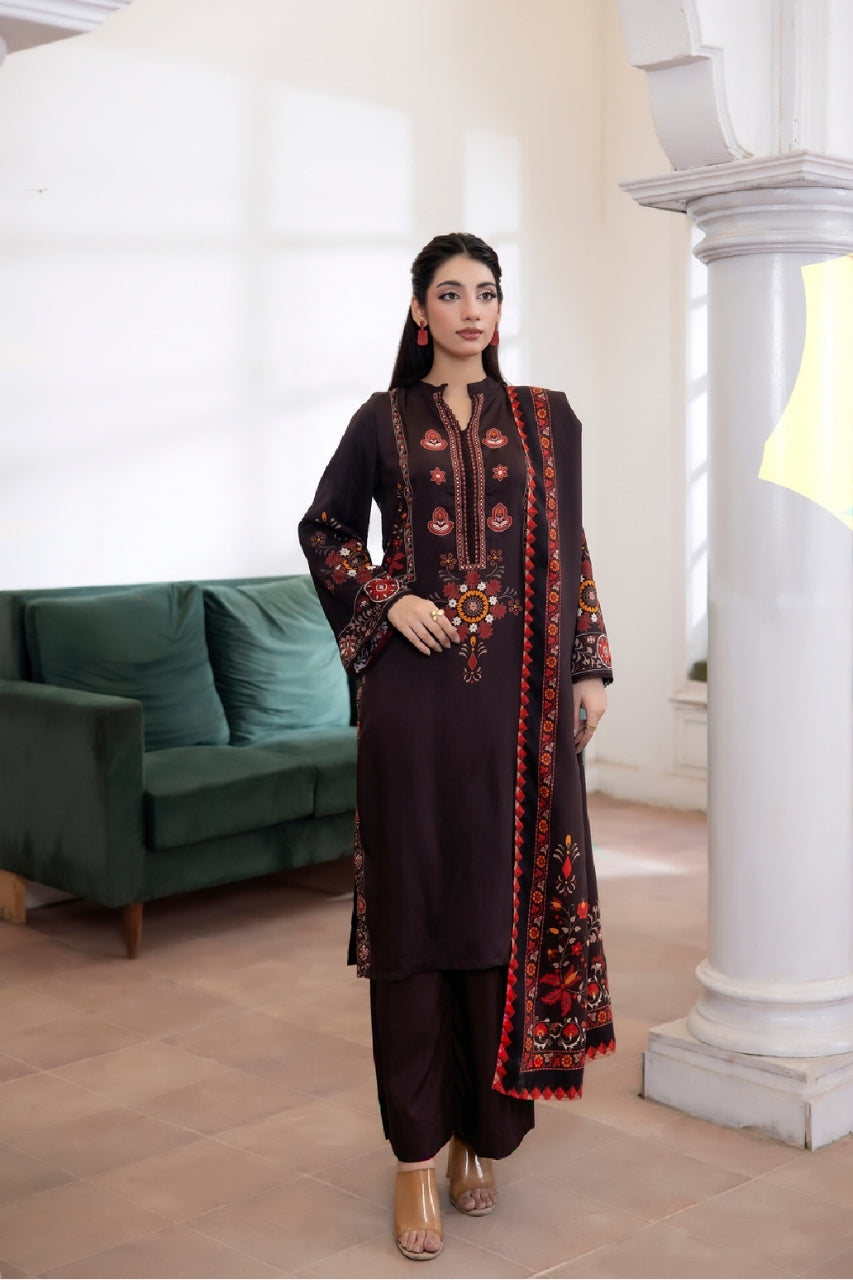 Zareen By Shanaya Digital Printed Viscose 3PC