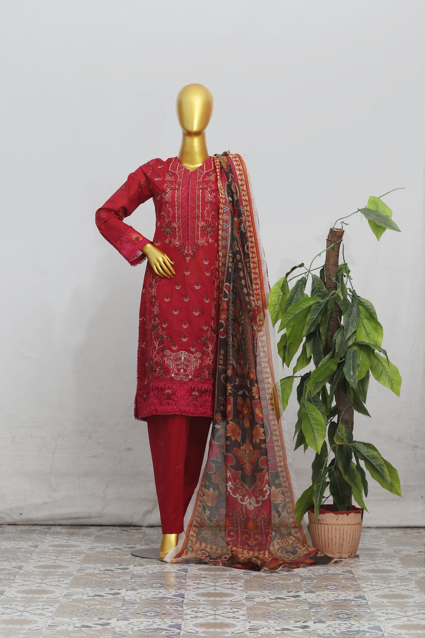 Zarqash By Anaya Noor Heavy Emb With Neno Kara 3PC