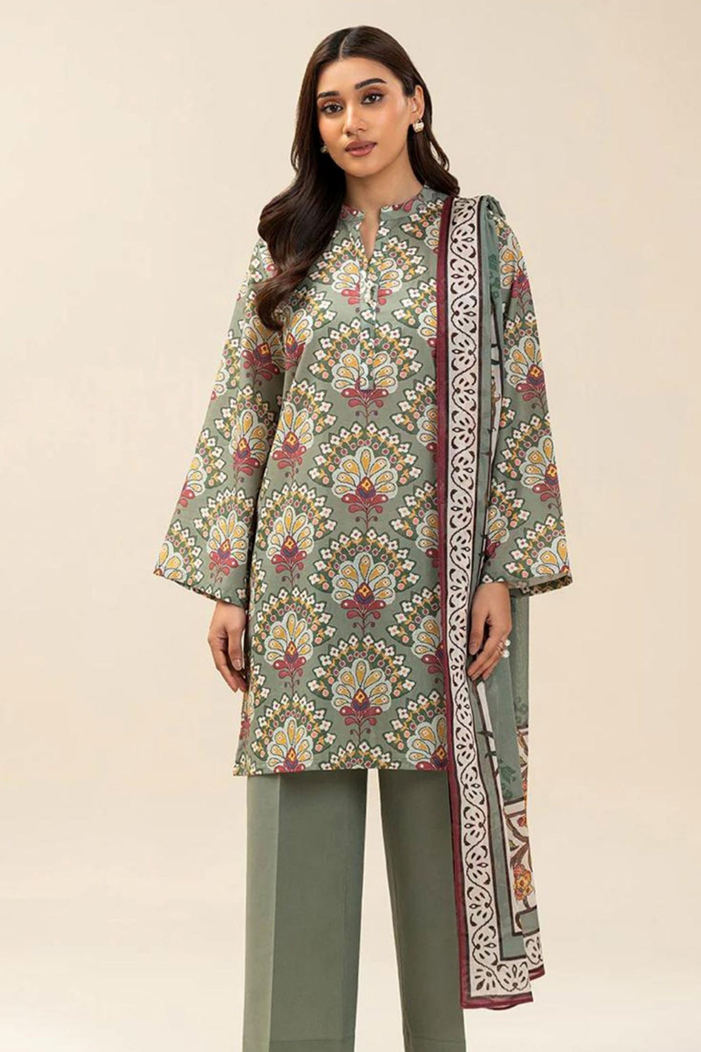 Beechtree Digital Printed Lawn 3PC