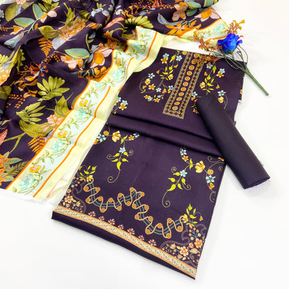 Sarah By Shanaya Digital Printed Viscose 3PC