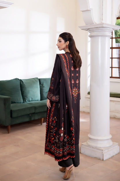 Zareen By Shanaya Digital Printed Viscose 3PC
