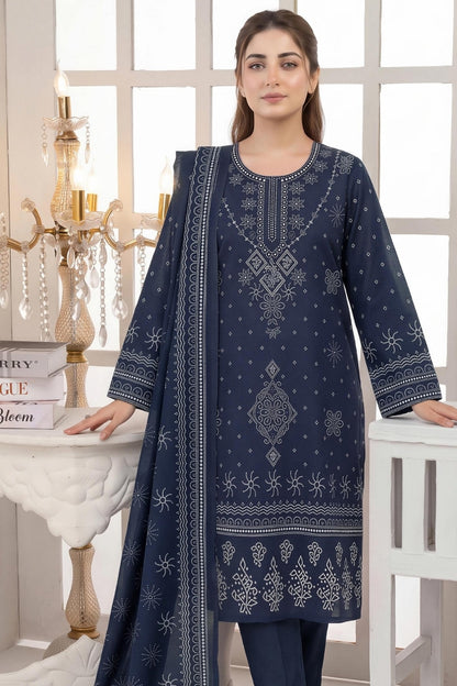 Mashaim Digital Printed Khaddar 3PC