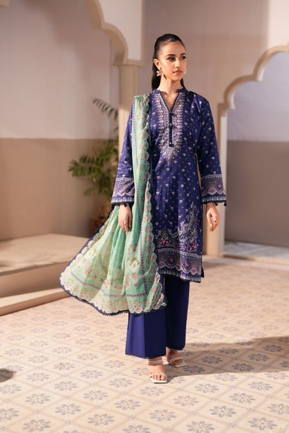 Jacquard By Regalia Digital Printed Lawn 3PC