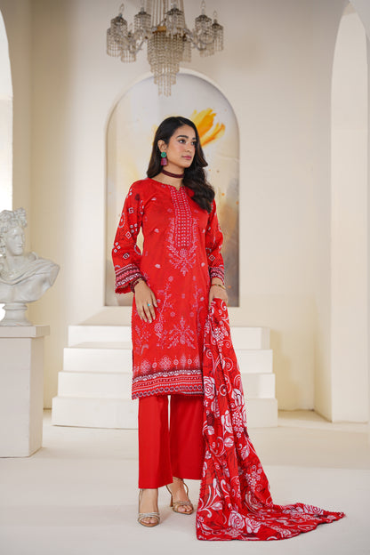 Rang Reza By Anaya Noor Embroidered Bana Dora 3PC