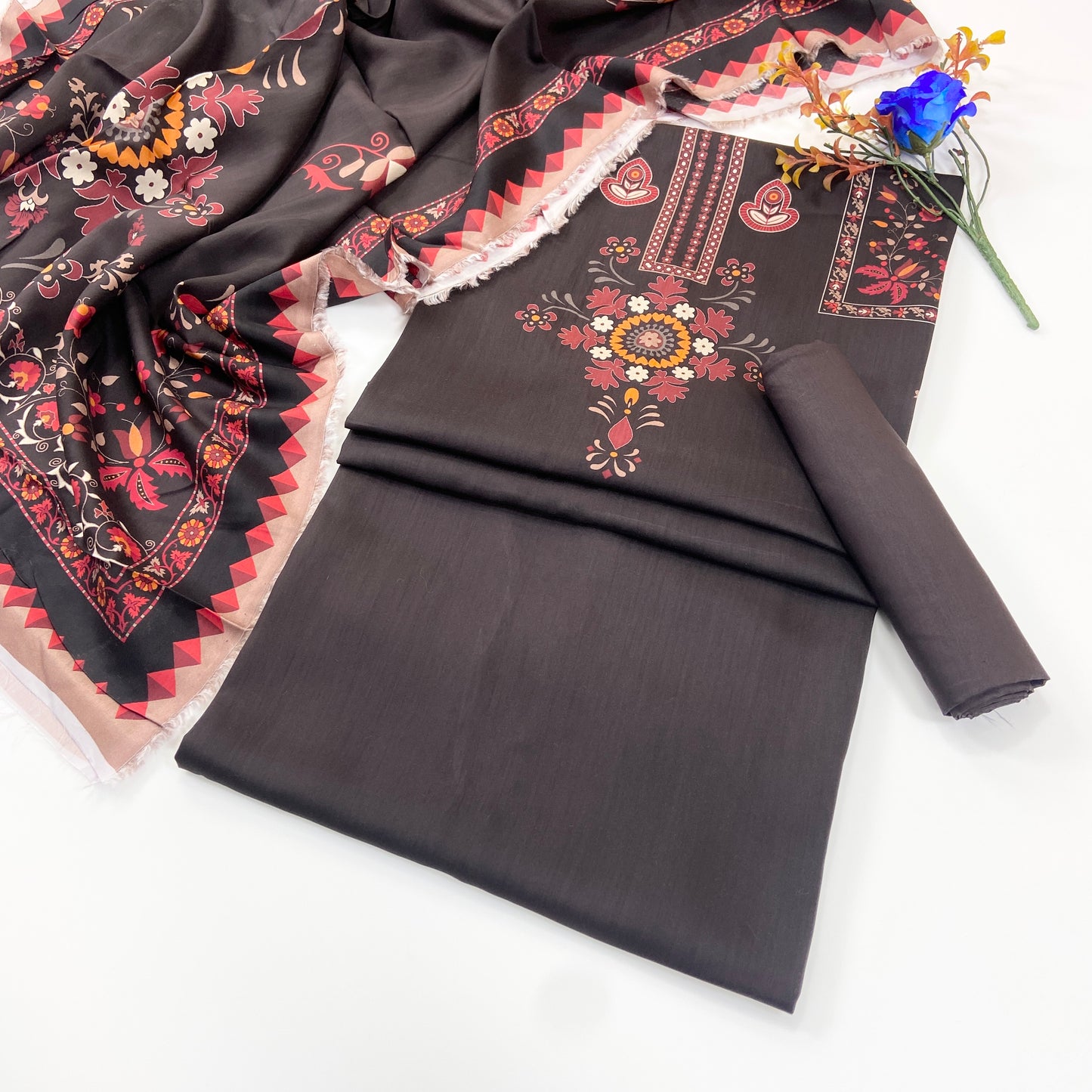 Zareen By Shanaya Digital Printed Viscose 3PC