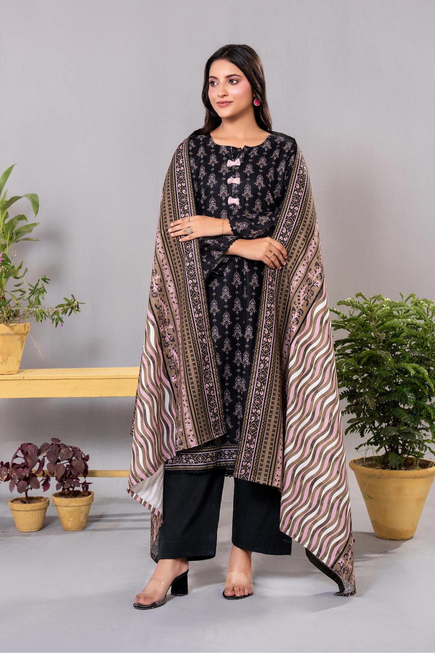 Sohaye By Diners Premium Khaddar 3PC