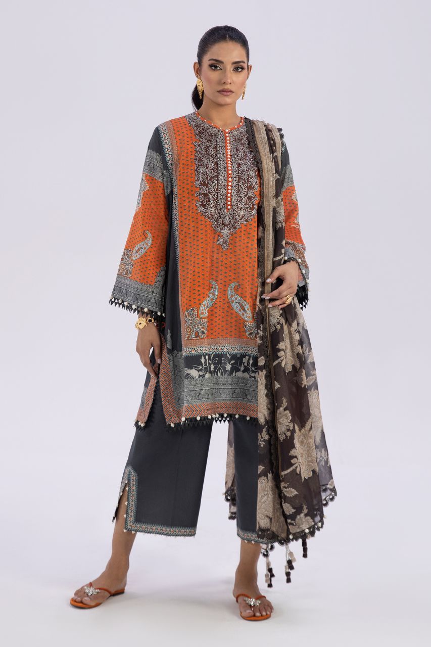 Sana Safinaz Digital Printed Lawn 3PC