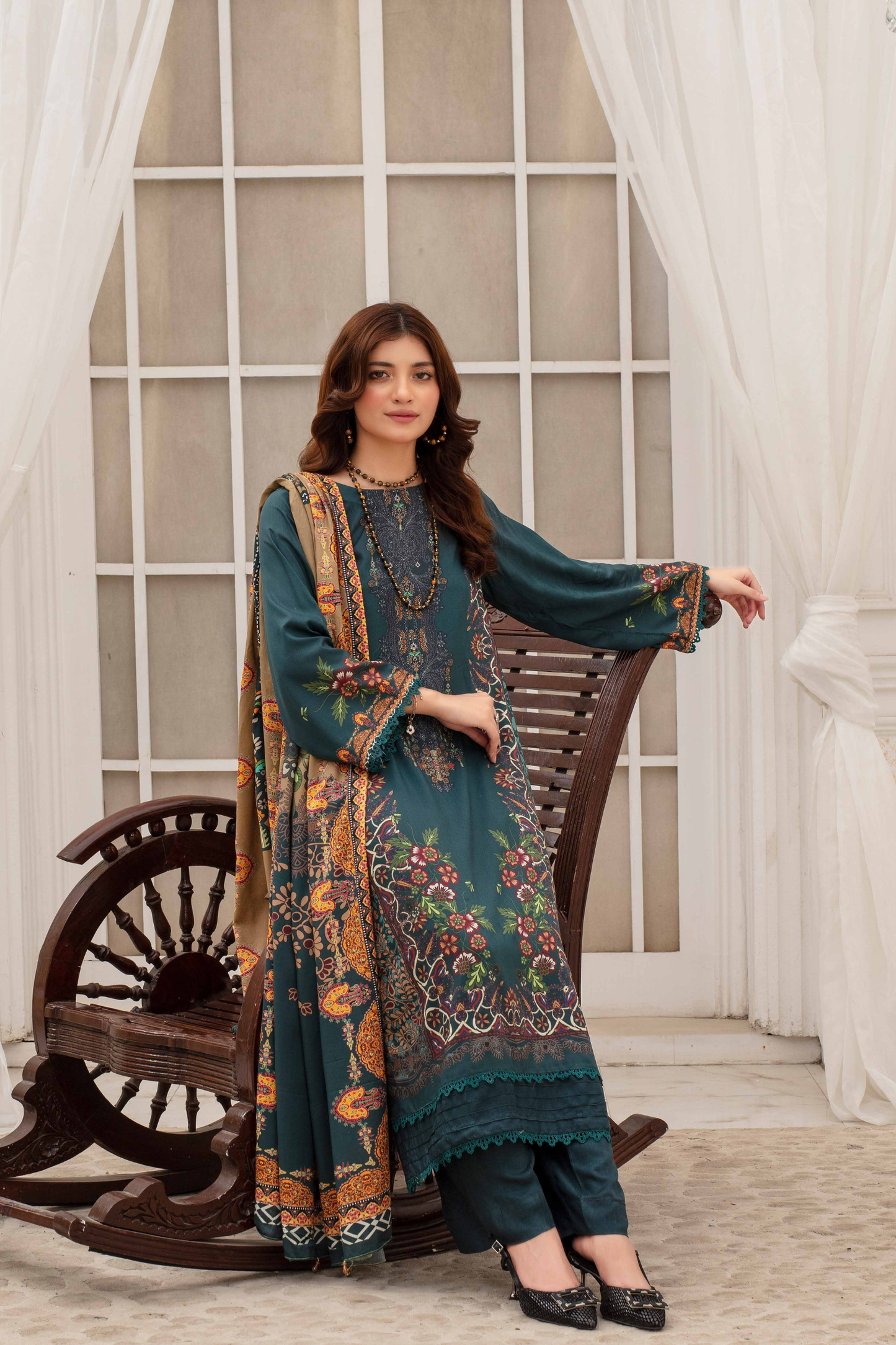 Fabiha By Feroza Digital Printed Linen 3PC