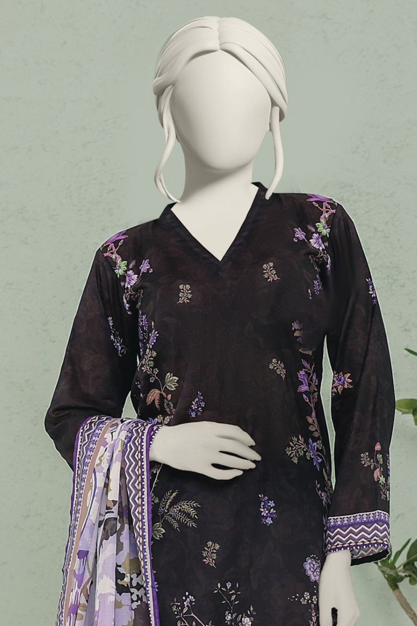 MTJ Premium Printed Lawn 3PC