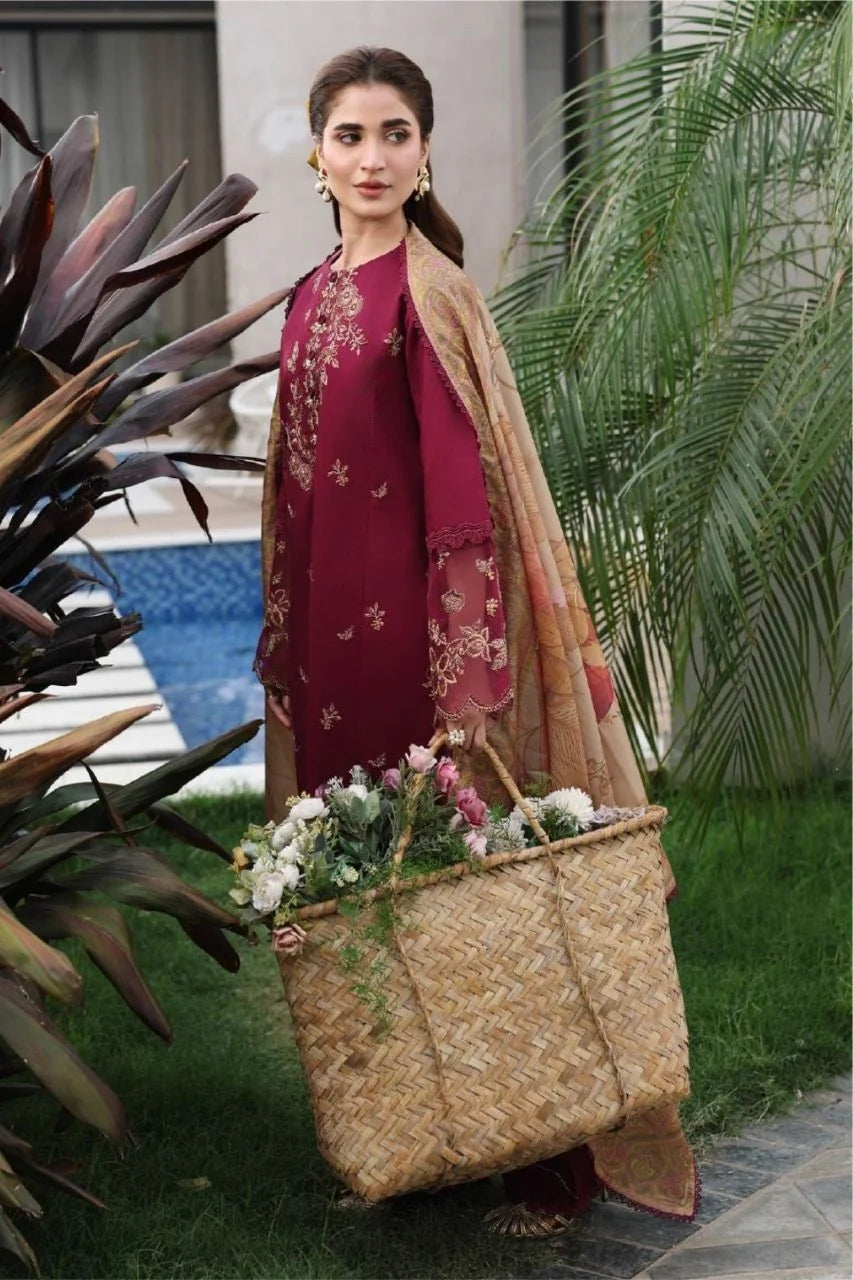 Florence By Rang Rasiya Vol-02 Luxury  Emb Lawn 3PC